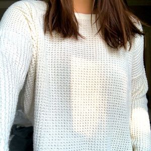 Cozy White Sweater